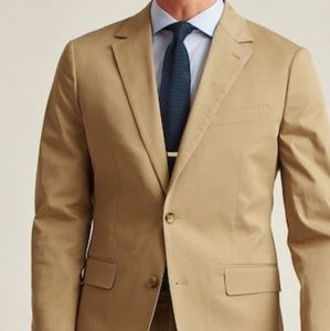 Men's Banana Republic cotton khaki twill suit 44 regular